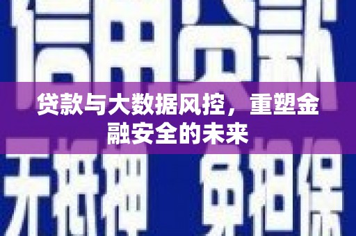金寨贷款与大数据风控，重塑金融安全的未来