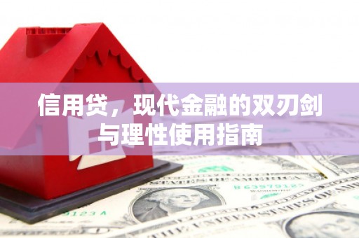 金寨信用贷，现代金融的双刃剑与理性使用指南