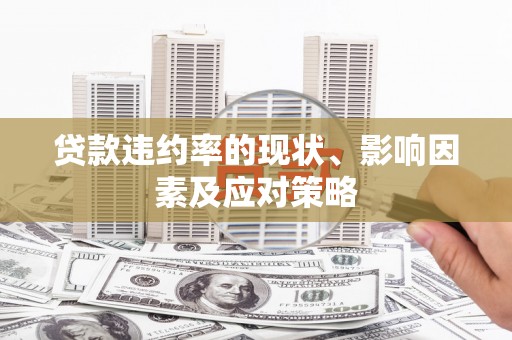 金寨贷款违约率的现状、影响因素及应对策略