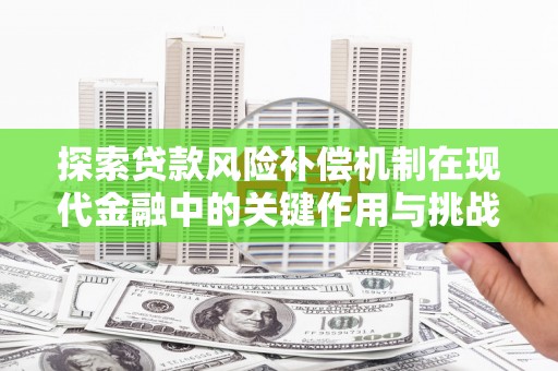 金寨探索贷款风险补偿机制在现代金融中的关键作用与挑战