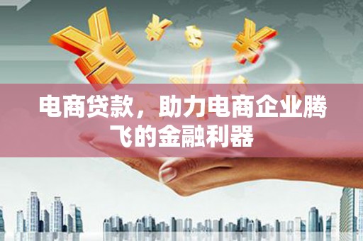 金寨电商贷款，助力电商企业腾飞的金融利器