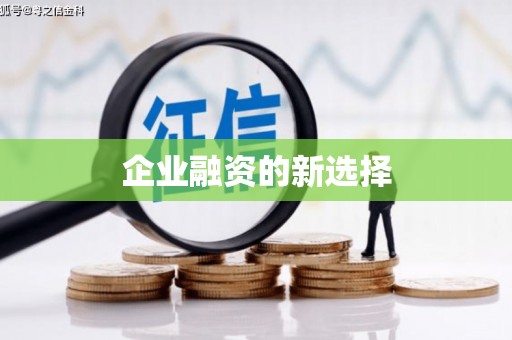 金寨企业融资的新选择