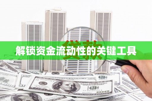 金寨解锁资金流动性的关键工具