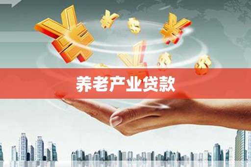 金寨养老产业贷款