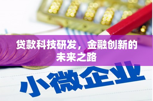 金寨贷款科技研发，金融创新的未来之路