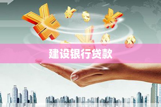 金寨建设银行贷款