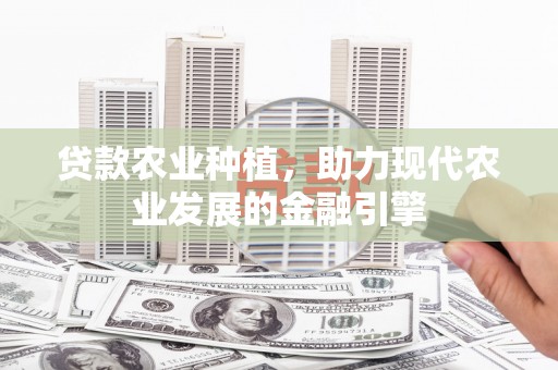 金寨贷款农业种植，助力现代农业发展的金融引擎