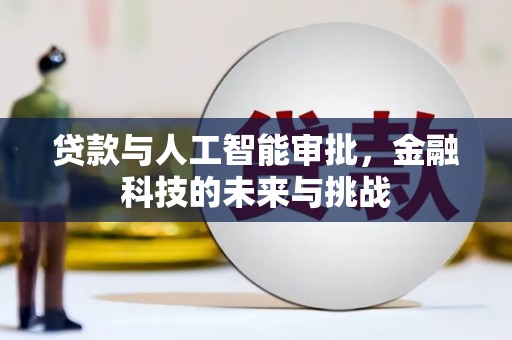 金寨贷款与人工智能审批，金融科技的未来与挑战