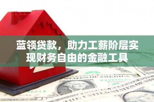 金寨蓝领贷款，助力工薪阶层实现财务自由的金融工具