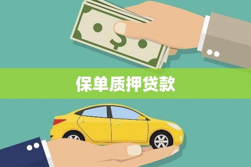 金寨保单质押贷款