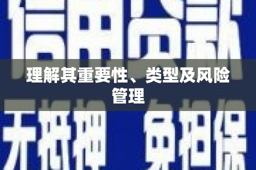 金寨理解其重要性、类型及风险管理