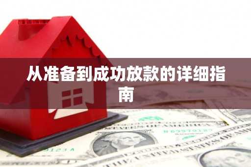 金寨从准备到成功放款的详细指南