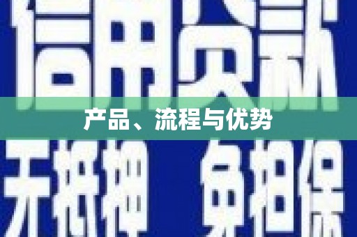金寨产品、流程与优势