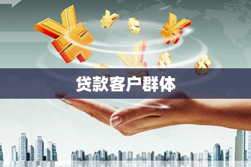 金寨贷款客户群体