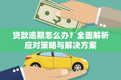 金寨贷款逾期怎么办？全面解析应对策略与解决方案