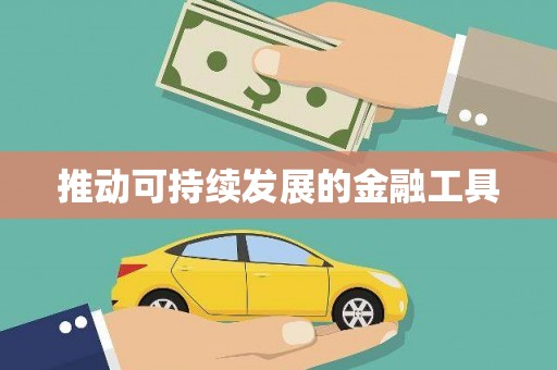 金寨推动可持续发展的金融工具