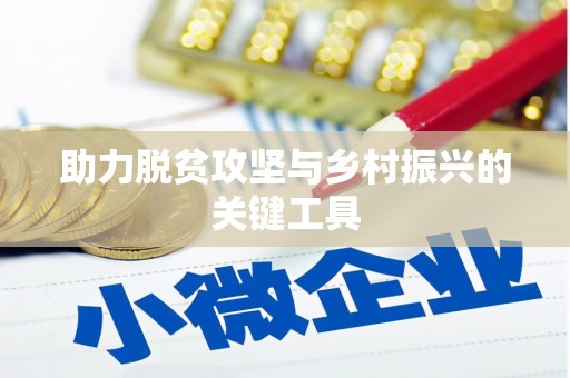 金寨助力脱贫攻坚与乡村振兴的关键工具
