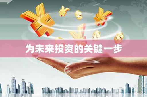 金寨为未来投资的关键一步