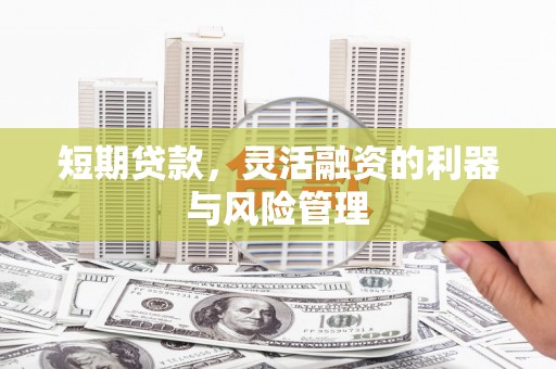 金寨短期贷款，灵活融资的利器与风险管理